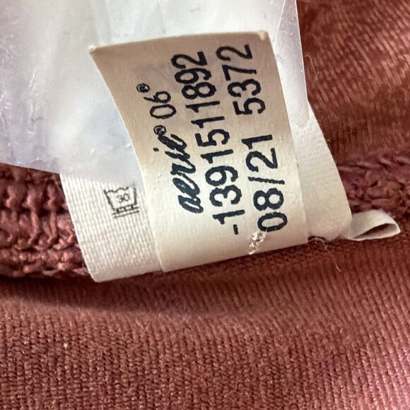 Offline By Aerie Women High Rise Faux Leather Leggings  L/G - Picture 12 of 12